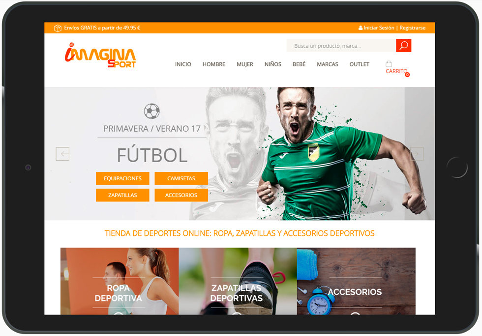 imagina sport web